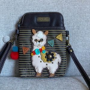 Chala cellphone crossbody llama bag 🦙